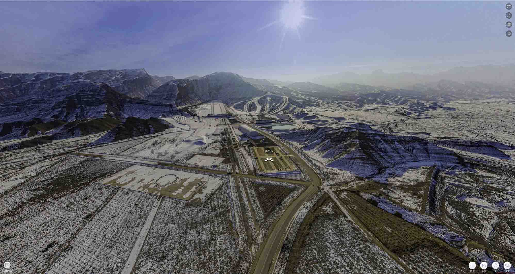 恒山720全景技术：开启全方位视觉新纪元——在手绘地图中的应用探索